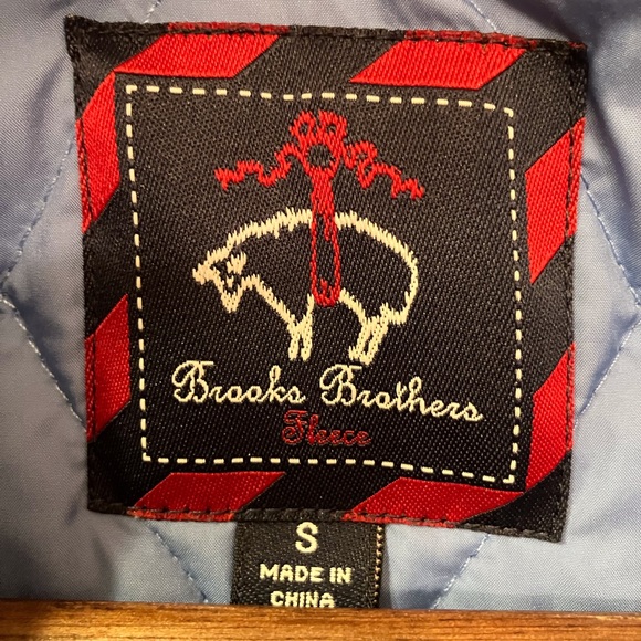 Brooks Brothers Light Blue Quilted Vest - Picture 3 of 5